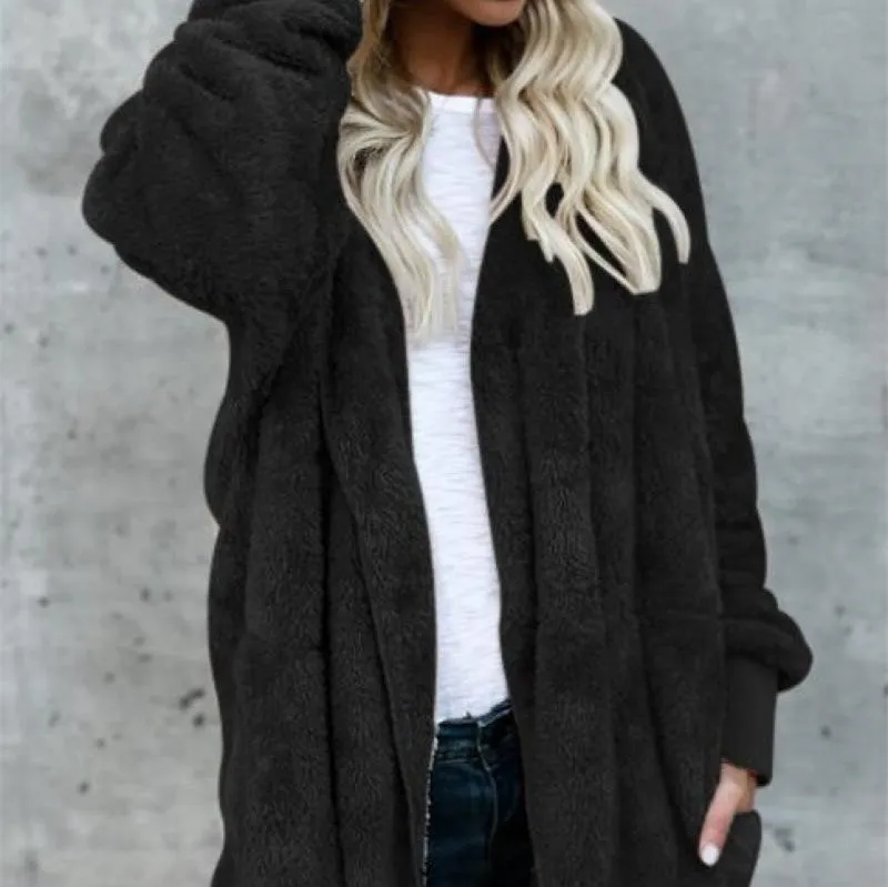 Women's Plush Warm Cotton Coat