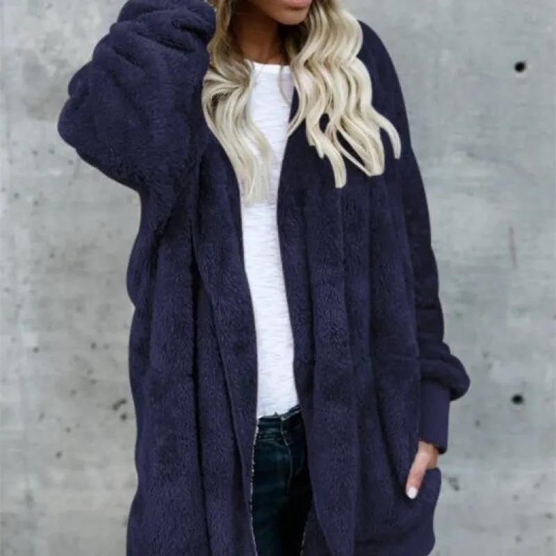 Women's Plush Warm Cotton Coat