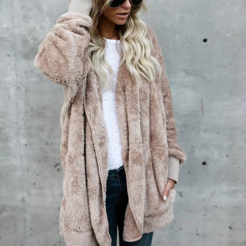 Women's Plush Warm Cotton Coat