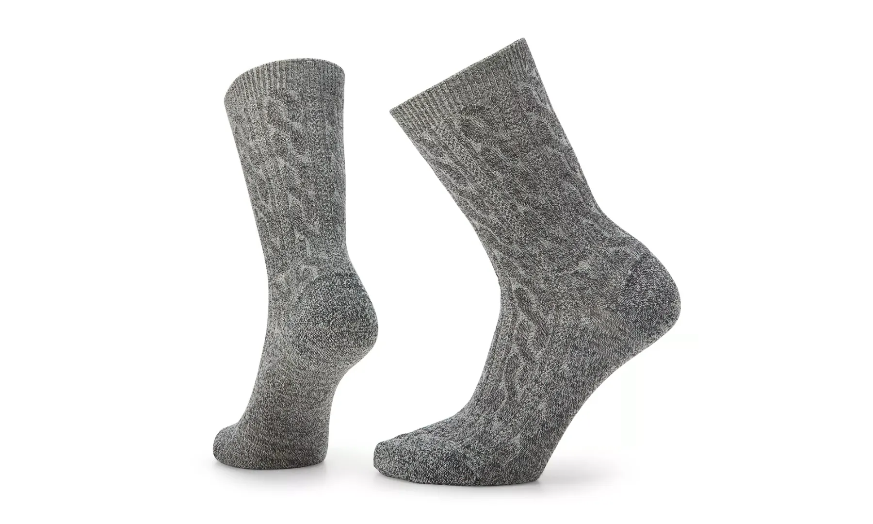 Women's Smartwool Everyday Cable Zero Cushion Crew Socks Color: Natural