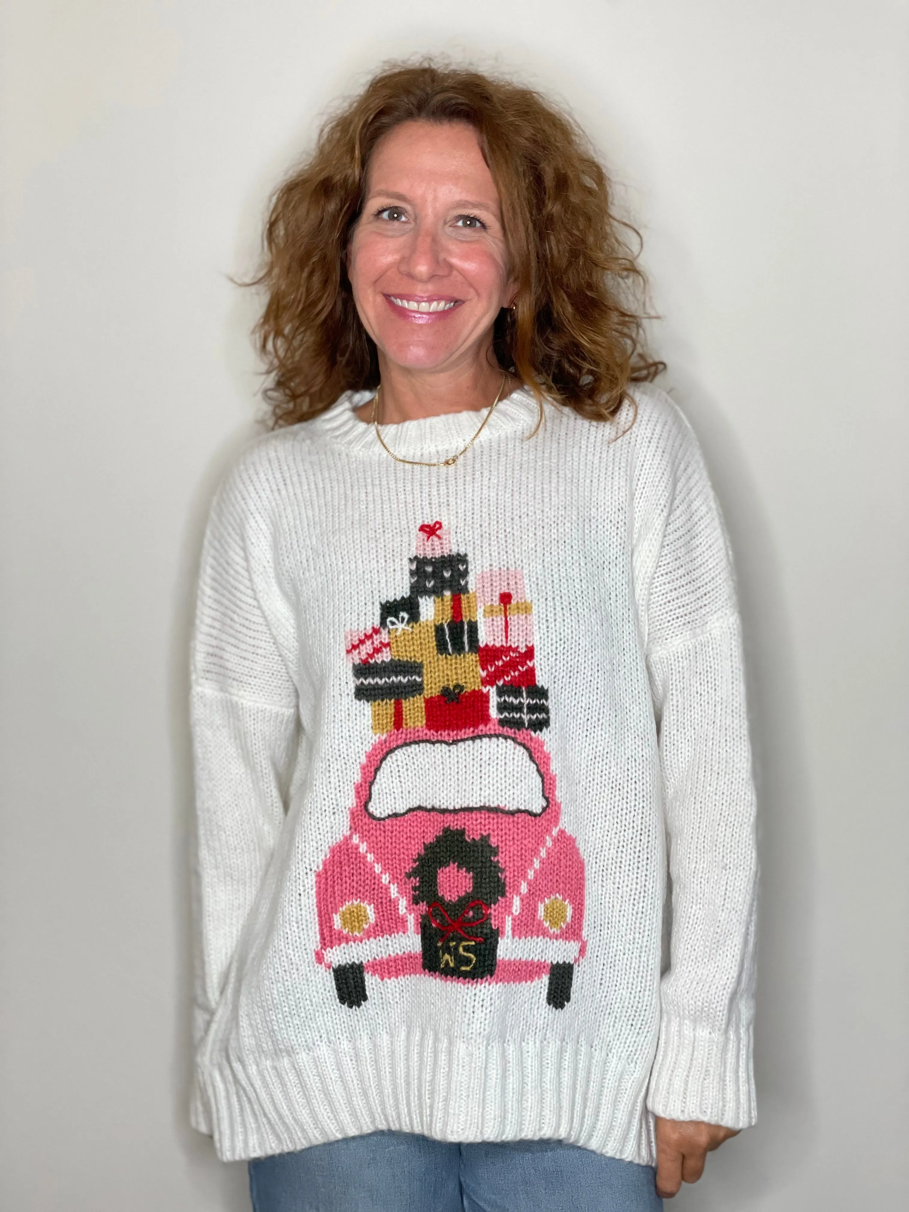 Wooden Ships Wonderful Christmas Crew Sweater